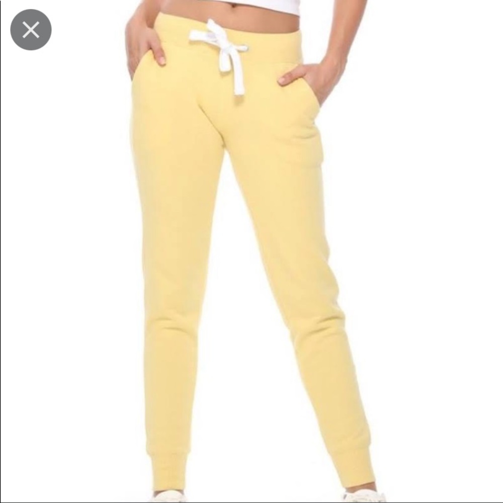 Yellow Women’s Joggers
